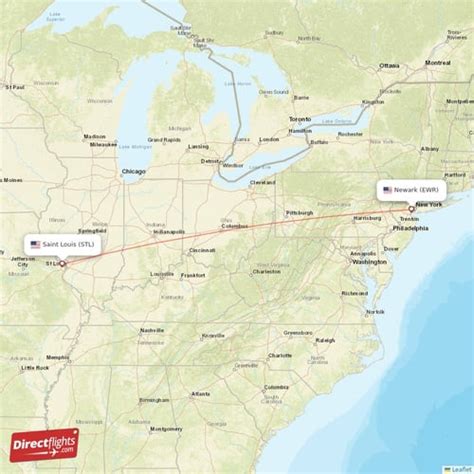 Flights from New York to St. Louis: EWR to STL Flights + Flight .